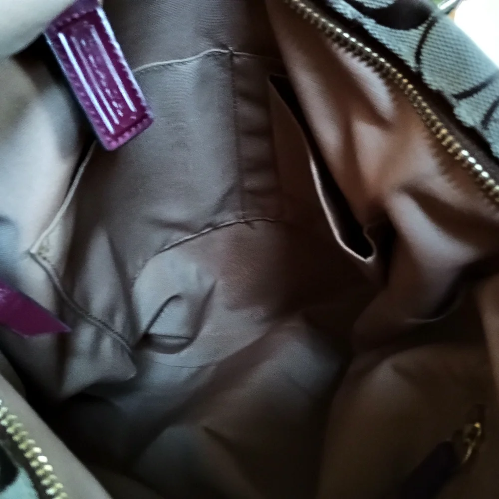 Coach Signature Canvas Tote